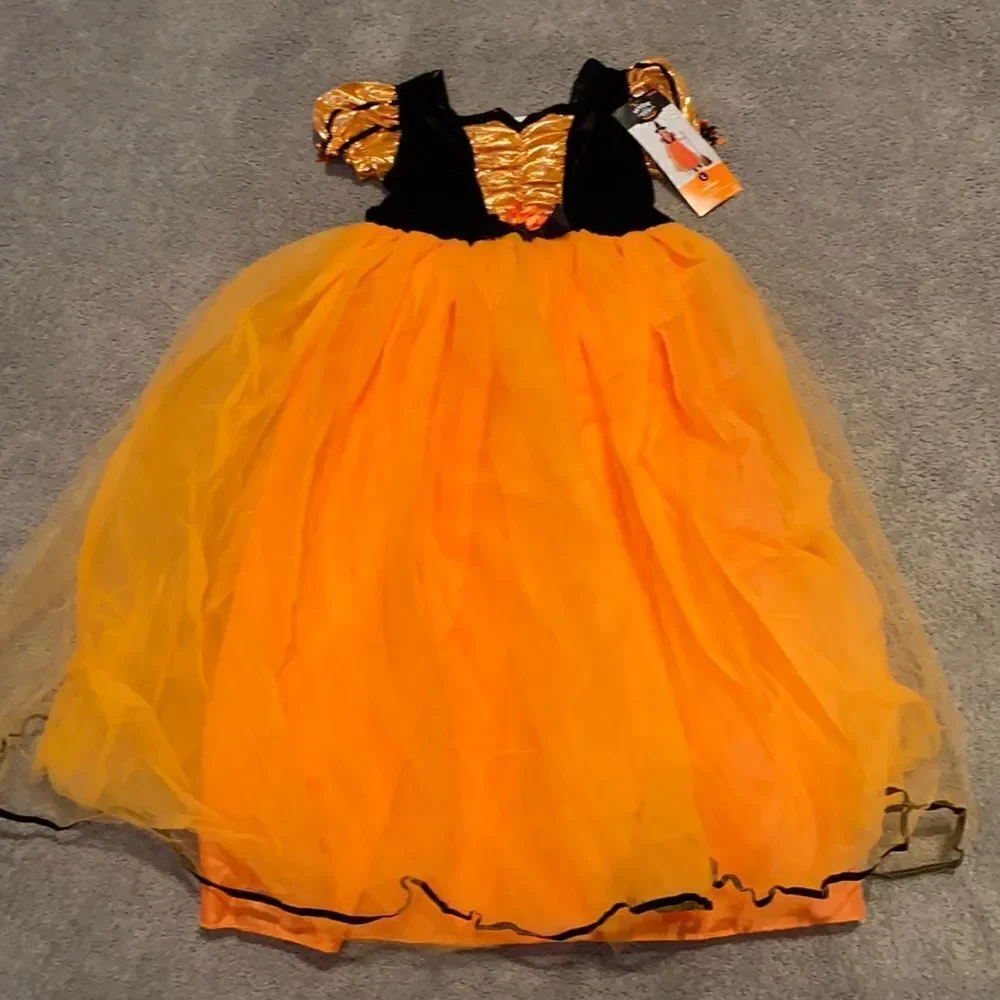 Kids Witch Halloween Costume Size L NWT